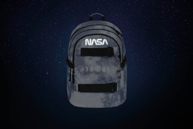 BAAGL SET 5 Skate NASA Grey: rucsac, penar, sac, dosar, husă