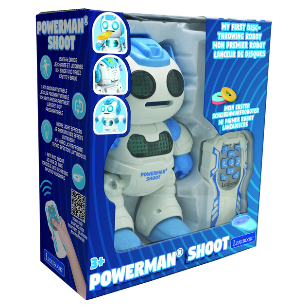 Lexibook Roboter Powerman Shoot