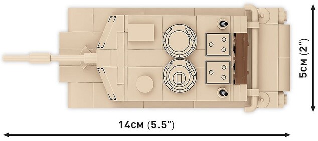 Cobi Abrams M1A2, 1:72, 174 k