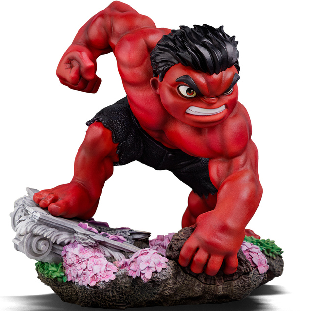 Iron Studios Captain America: Brave New World (2025) - Vörös Hulk MiniCo Figura