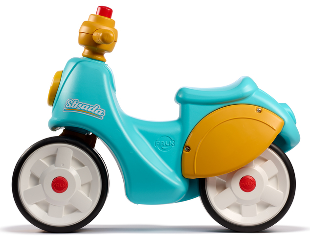 Falk Odrážadlo retro Strada modro/oranžové s klaksónom