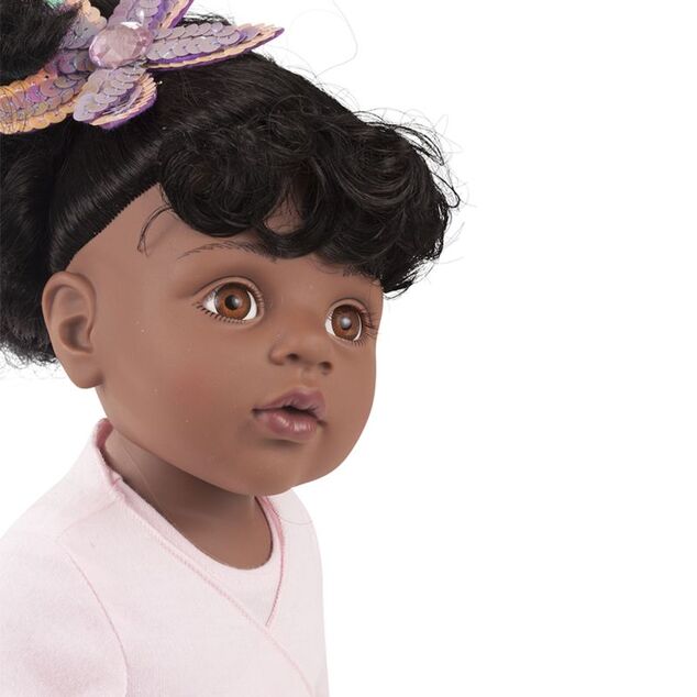 Götz bábika Hannah Lea afroameričanka baletka 50cm