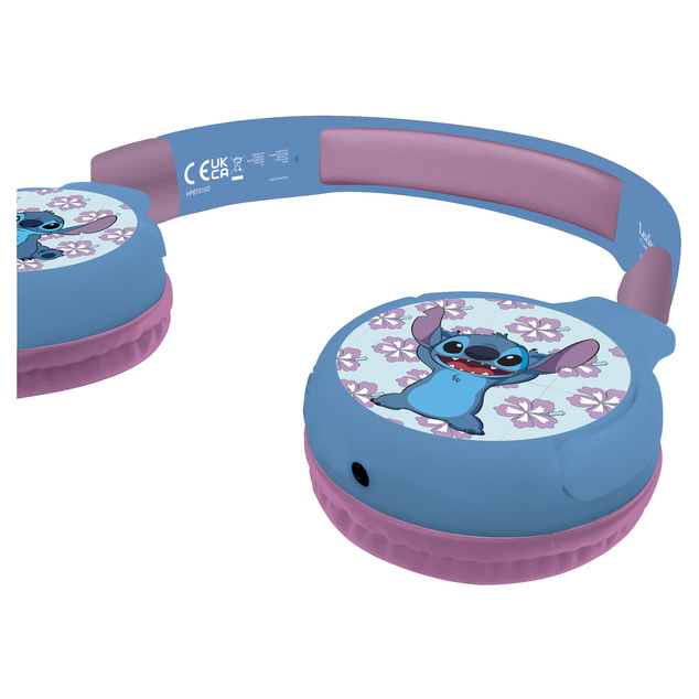 Zusammenklappbare kabellose Disney Stitch-Kopfhörer