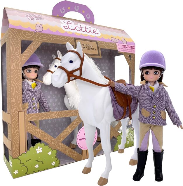 Lottie Doll jahač s konjem