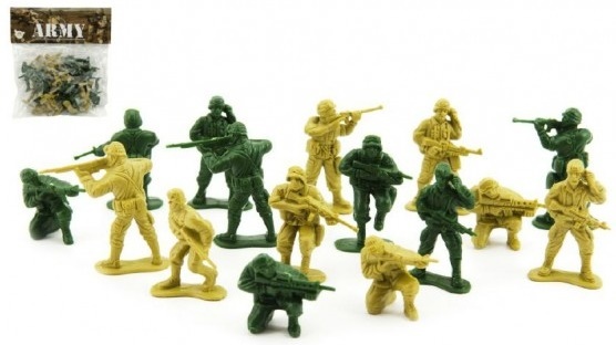 Set soldat 100g plastic CZ design