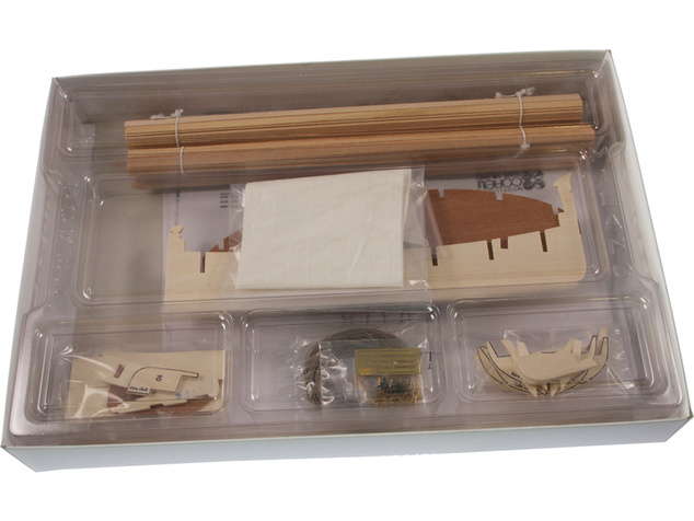 COREL Llaut rybárska loď 1:25 kit
