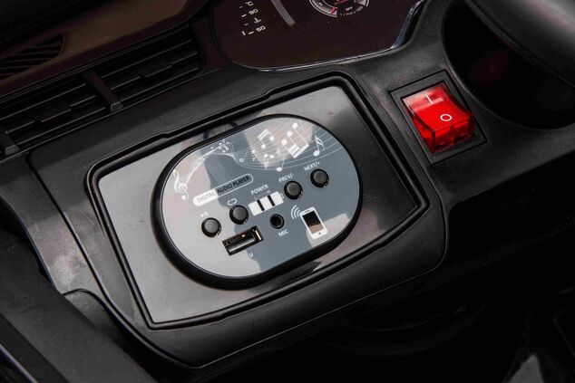 Elektrické Auto Audi Q7 Rot, Einzelplatz, Unabhängige Federung, 12V Batterie