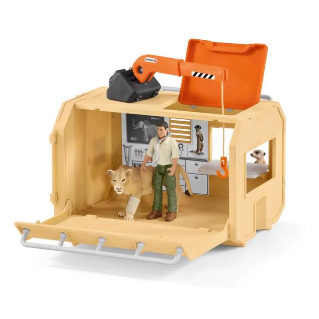 Schleich Camion mare de salvare pentru animale