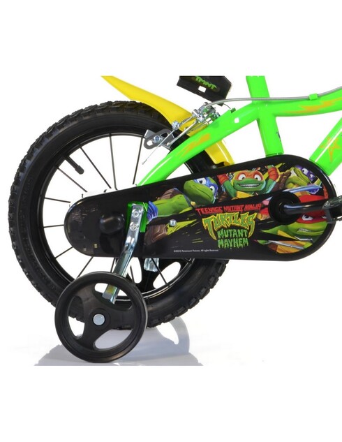Dino Bikes - Otroško kolo 14" Mutant Ninja Turtles