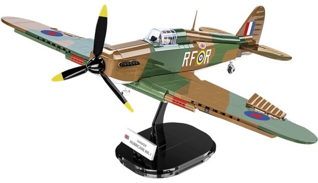 Cobi II WW Hawker Hurrican Mk. I, 1:32, 377 к, 1 ф