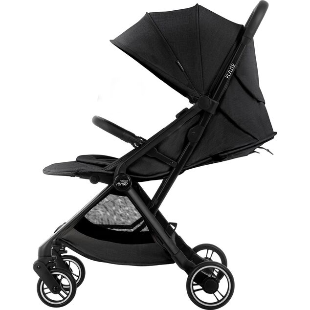 Set Kočík FLYLITE + cestovná taška zadarmo, Carbon Black