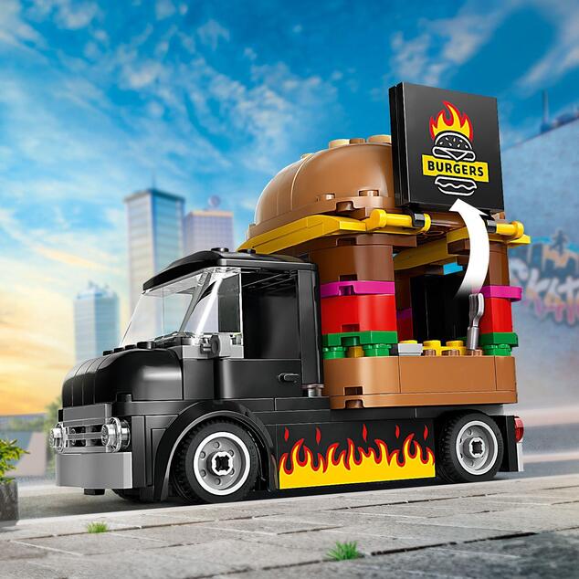 LEGO® City 60404 Tovornjak s hamburgerji
