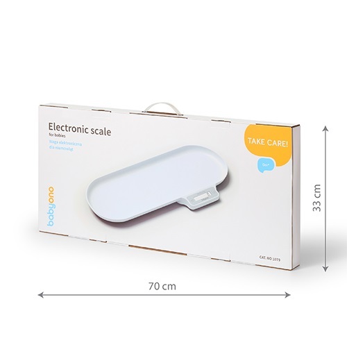 BABYONO Elektronische Waage für Kinder bis 30 kg
