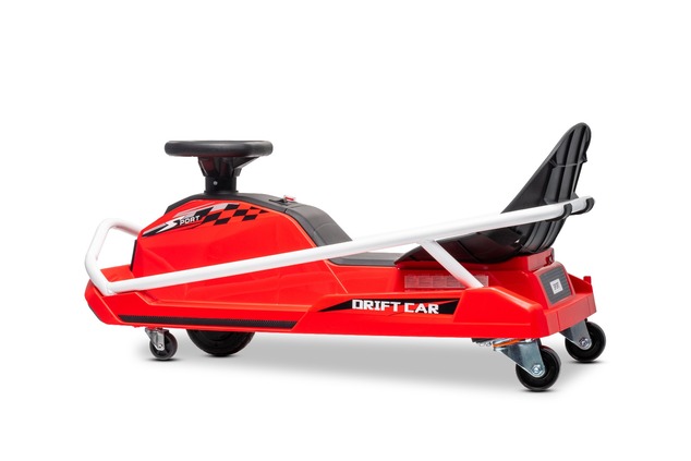 Beneo Motors Drift Kart 24V, rosso, 300W Motore Brushless, Batteria al Litio,