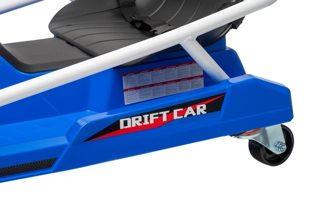 Beneo Motors Drift Kart 24V, rosso, 300W Motore Brushless, Batteria al Litio,