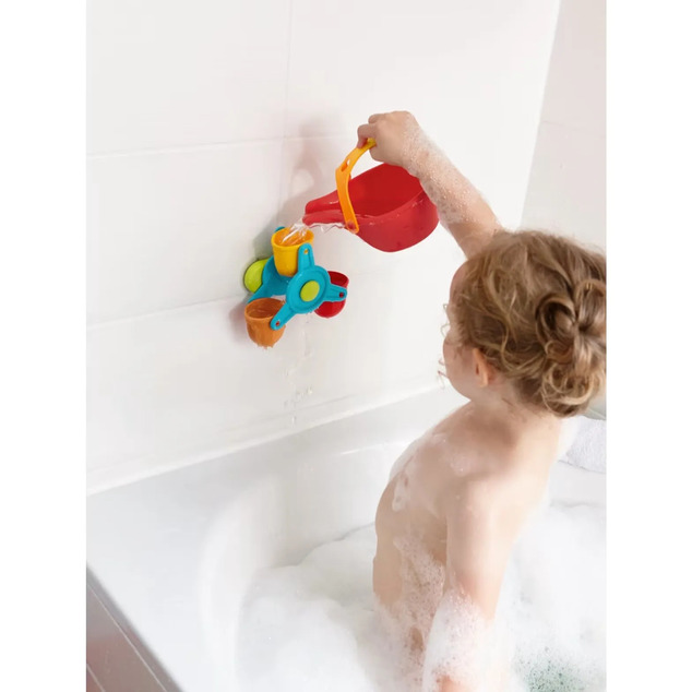 Haba Pista de canicas para bañera - rueda de agua