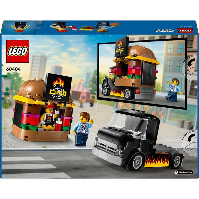 LEGO® City 60404 Tovornjak s hamburgerji