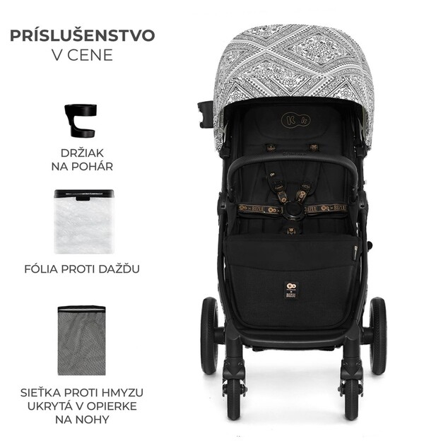 Kinderkraft Kočík športový Mitzy Lunar Black Bizuu