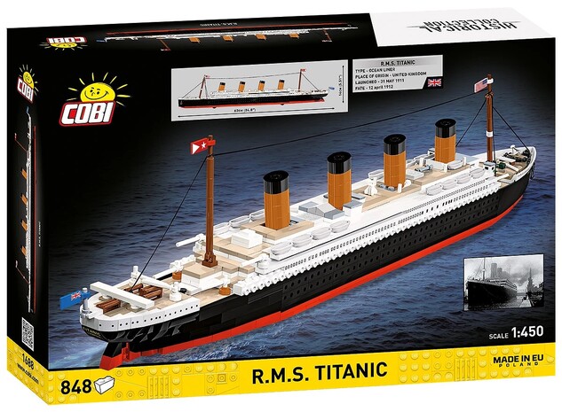 Cobi R.M.S. Titanic, 1:450, 850 k