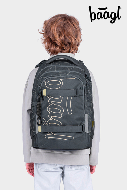 BAAGL Zaino scolastico Skate Max Wave GRS