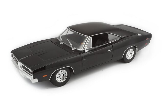Maisto - 1969 Dodge Charger R/T, černý, 1:18