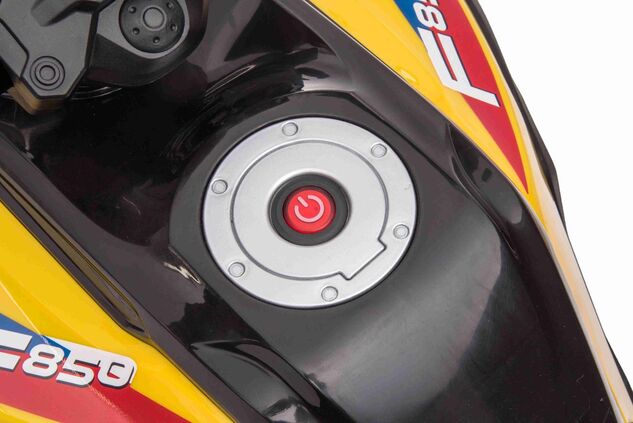 Elektrická Motorka BMW F850 GS, Licencované, 12V batéria, EVA mäkké kolesá, 2 x 35W motor,