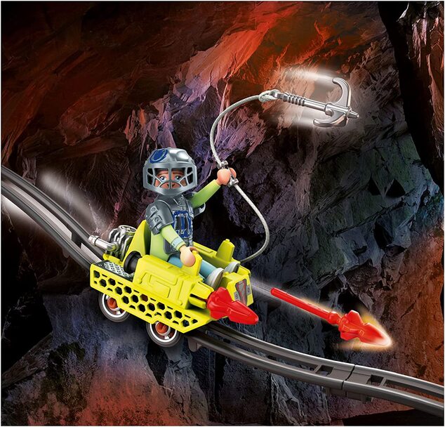 PLAYMOBIL Dino Rise 70930 Banský vozík