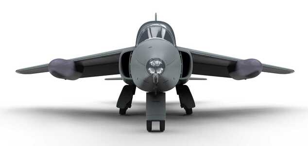 Klassisches Bausatzflugzeug A05123 - Folland Gnat (1:48)