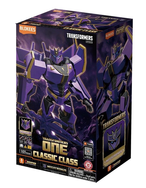 TRANSFORMERS BLOKEES Bausatz Classic Class 20 Megatronus Movie 8