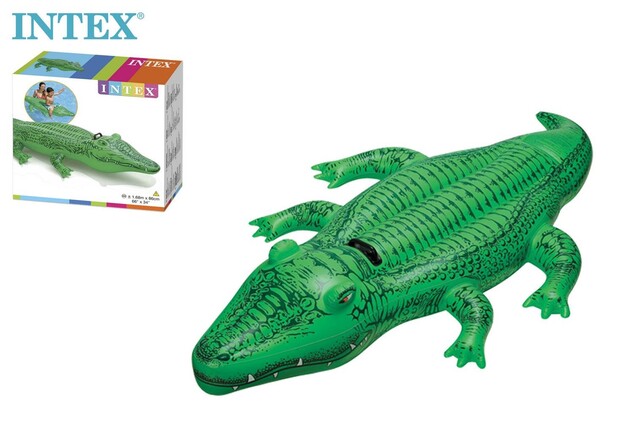 Intex Nafukovací krokodíl s držadlom