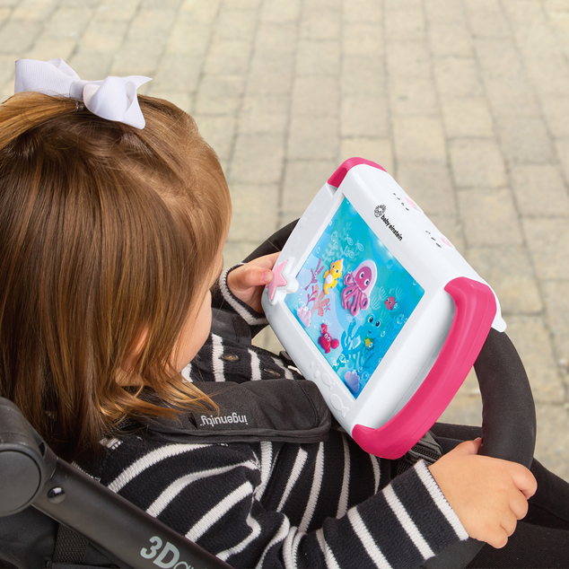 BABY EINSTEIN Tablet sa zvukovima, glazbom i svjetlima Sea Dreams ružičasti, 0m+