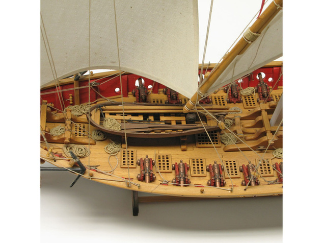 AMATI Sciabecco pirátska loď 1753 1:60 kit