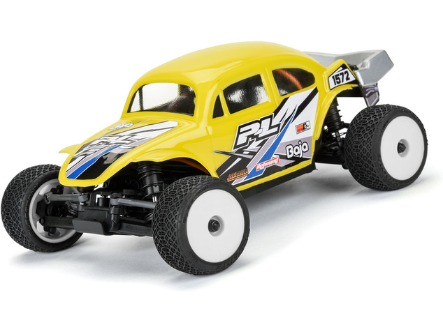 Pro-Line koleso 1:28, pneu Electron 2.0 T, disk biely, H7 (4): Micro-T