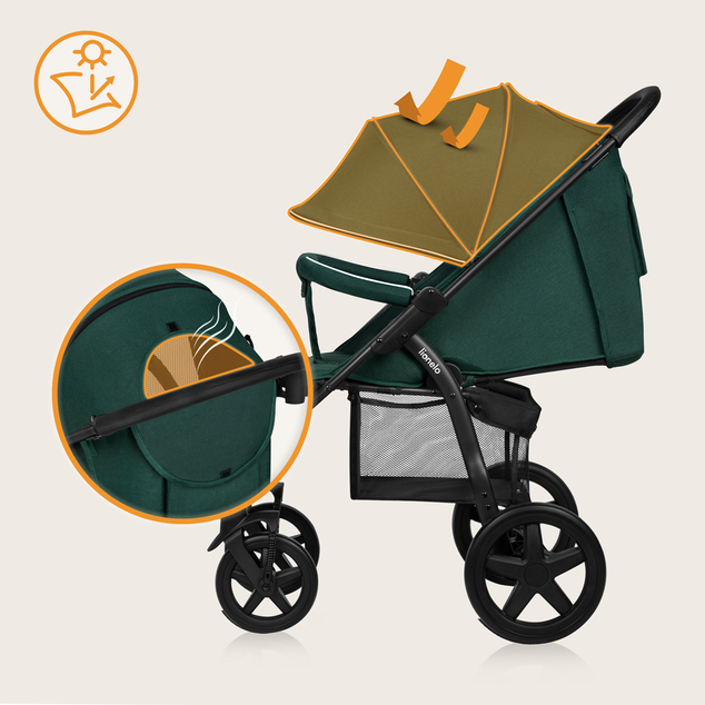 Lionelo Sportkinderwagen Annet Plus Green Forest