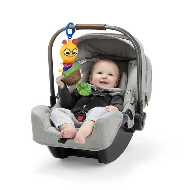 BABY EINSTEIN Hračka s hrkálkou naťahovacia na C krúžku Cal-a-Puller™ 0m+