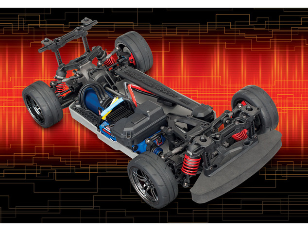 Traxxas-Chassis 4-Tec 2.0 1:10 VXL RTR