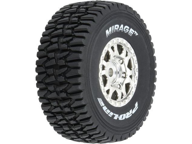 Pro-Line kolo 1:16, pneu Mirage TT, disk stříbrný 12mm (4): Mojave Grom