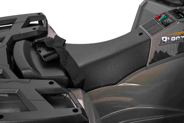 Licencovaná elektrická štvorkolka Arctic Cat 12V so zadným pohonom, sivá, LED svetlá, Líti