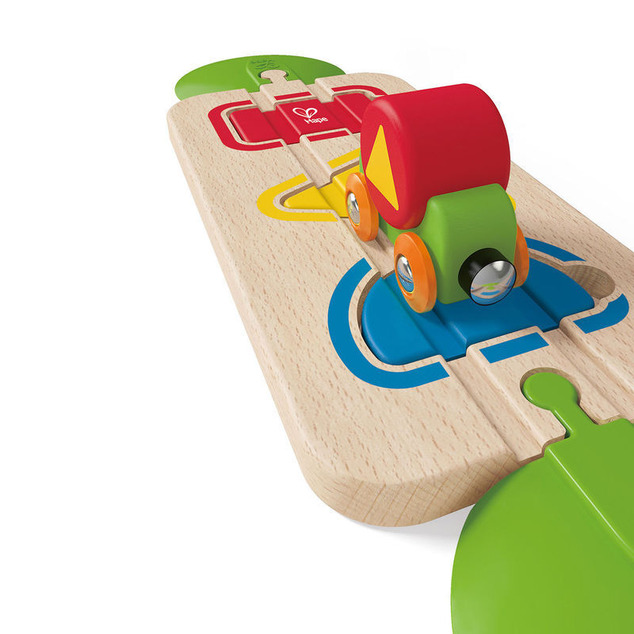 Hape Vía de tren de colores