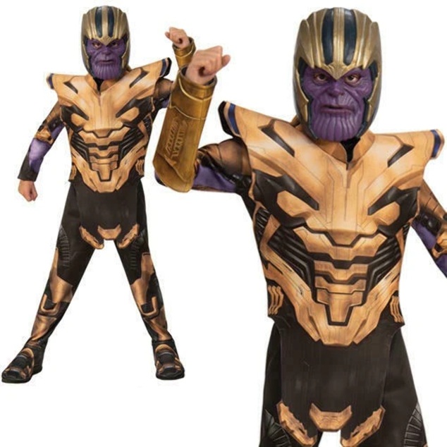 AVENGERS Thanos detský kostým veľkosť (98-104cm)