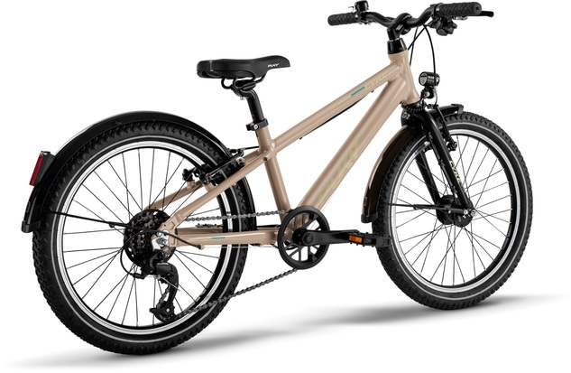 PUKY Detský bicykel 20" CYKE 20-7 ACTIVE, Sand - Black