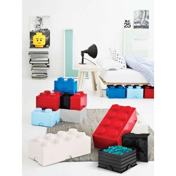 LEGO® úložný box 8 - biela 250 x 500 x 180 mm