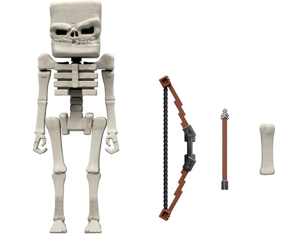 Mattel Minecraft JFR44 Filmová Figúrka Skeleton