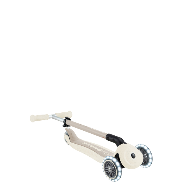 Globber Detská kolobežka Go up active lights ecologic Coconut
