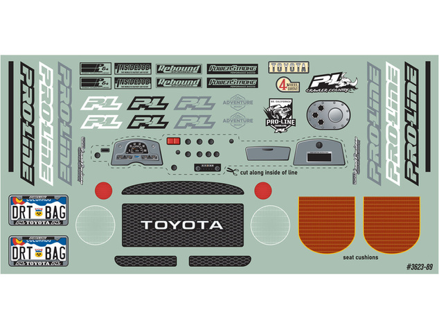 Pro-Line karoséria 1:10 1979 Toyota Land Cruiser FJ40 (Crawler 313 mm)