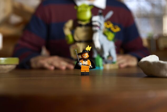 LEGO® 72423 Shrek, Oslík a Kocúr v čižmách