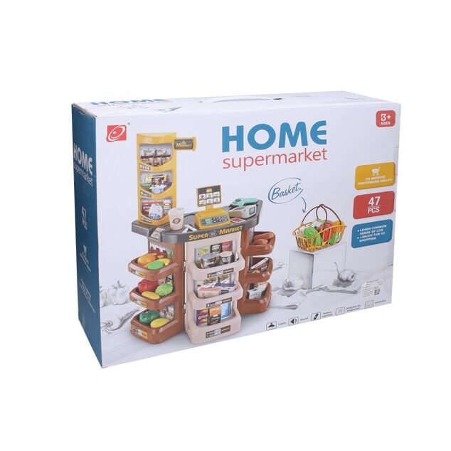 Supermercato per Bambini con Effetti 53x34x79 cm