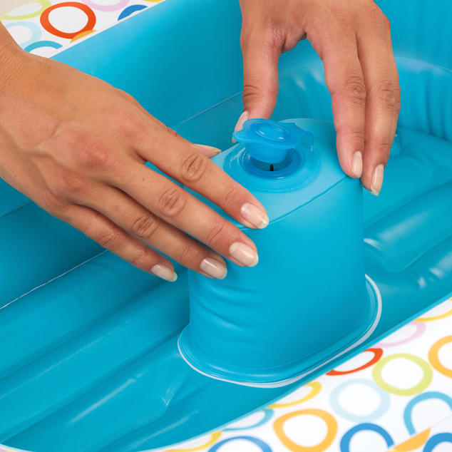 BRIGHT STARTS Kadica i bazen s lopticama Bathe &amp; Giggle™ 2 u 1, 6m+