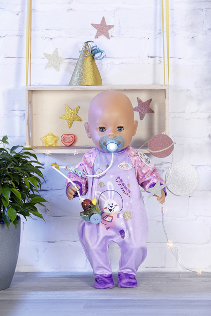 BABY born Interaktívny čarovný cumlík Narodeninová edícia, 43 cm