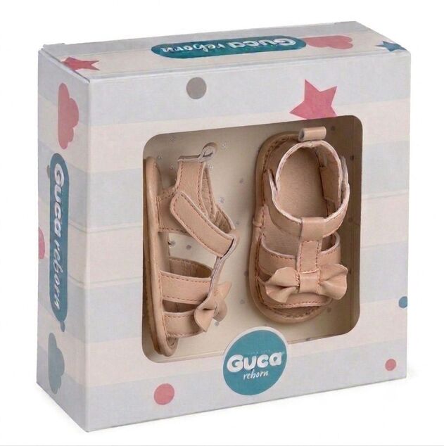 Guca 10004-704 Scarpe per bambola - sandali marroni